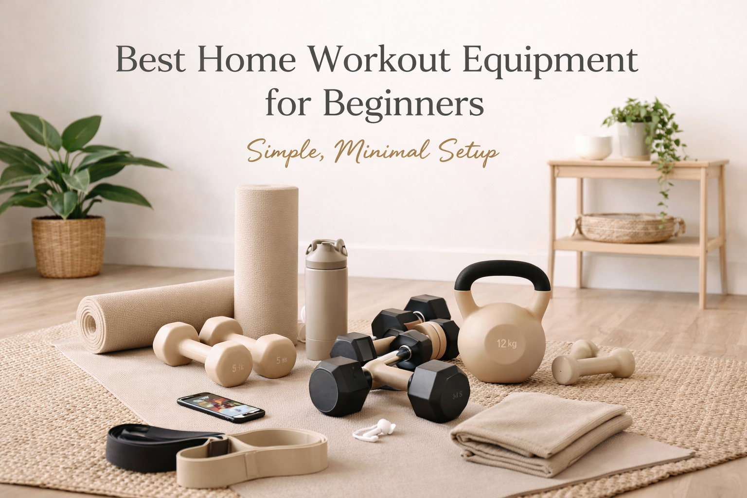 Best Home Workout Equipment for Beginners Who Want a Simple, Minimal Setup